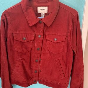 FOREVER 21 velvet jacket